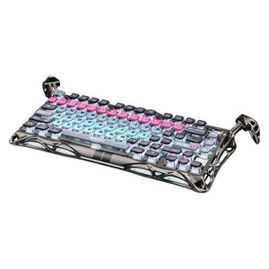 كيبورد لاسلكي كرافيستار - KGRAVASTARPINK - اضاءة RGB‎ - بسرعة 0.125 ملي ثانية - اسود