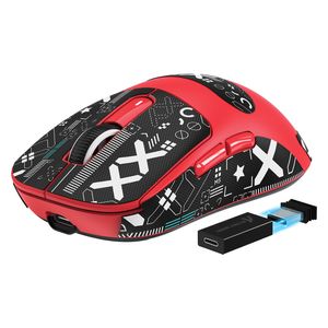  ATTACK SHARK MATTX3PRORED - Wireless Mouse - Bluetooth 5.2 - Up to 26000 DPI - Red 