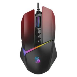 Bloody W60MINI - Wired Gaming Mouse - RGB - sensor 10000 CPI - Red