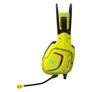 Bloody G575 -  Wired Headphone Over Ear - Virtual Sound Technology 7.1 - RGB - Yellow