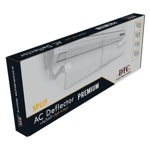  Wheatforms AC-5002 - Split Air Conditioner Air Deflector - Transparent 