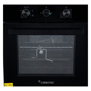  Libronik LC-808-GLG - Built-In Gas Oven - Black Glass - 50 - 250 °C Temperature Range - Black 