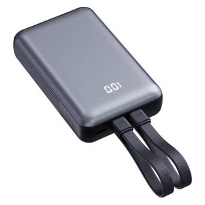  Nine PB 005 - Power Bank - 10000mAh - 35W - Silver 