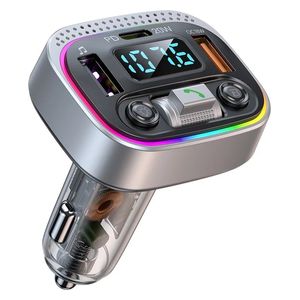  Nine CH 014 - Car Charger - 38W - LED - Silver 