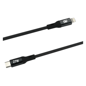 Nine CL 011 - Cable USB-C To Lightning - 1 m - 27W - Black