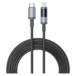  Nine CL 016 - Cable USB-C To Lightning - 1.2 m - 30W - Black 