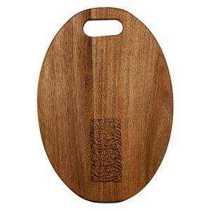 Seen Oval Cutting Board - 36×26cm - Wood