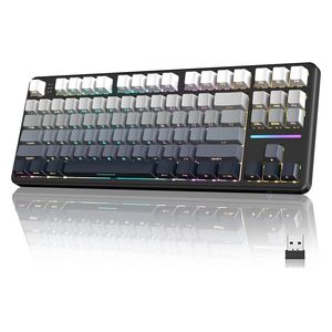  Attack Shark X87 - Wireless Mechanical Keyboard - 4000mAh - Bluetooth 5 - Black 