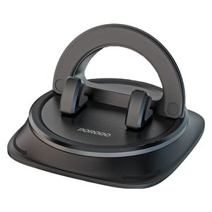 حامل هاتف وكمبيوتر لوحي من بورودو - دوران 360 درجة - اسود