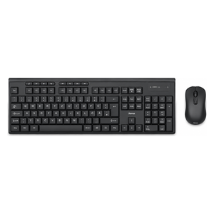  Hama WKM-200 - Wireless Keyboard with Mouse - Black 