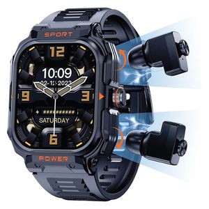 GREEN LION Fit  - Smart Watch - 2.01 Inch IPS - Water Resistance - Up To 345mAh - Black