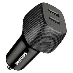  Philips DLP5522C - Car Charger - 60W - Black 
