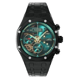  Porodo CristalloAP - Smart Watch - 1.43 inch - Amoled - 260mAh -Black 