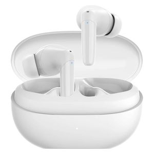  Tecno BD04 - In Ear Bluetooth Earbuds - Bluetooth 5.4 - Up to 28 Hours with Case - White 