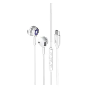  Promate LumiBuds C - Wired Headphone In Ear - USB-C - 1.2m - Silver 