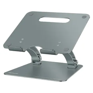 Promate DeskMate 7 - Laptop Stand - 17 inch - Gray