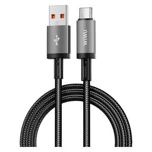  WiWU - USB-A to USB-C Cable - 1m - Black 
