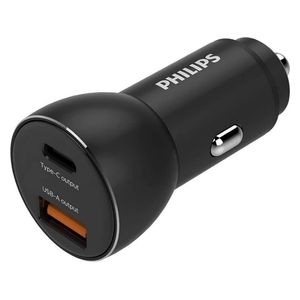  Philips DLP5521CC - Car Charger - With USB-C cable - Black 