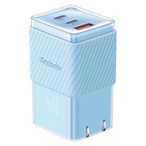 شاحن جداري ماكدودو - 7413 - بقةو 20 واط - مع كيبل بطول 1.2 متر - ازرق