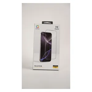  واقي شاشة ماستر ثلاثي الأبعاد لهاتف ايفون 17 برو - شفاف 