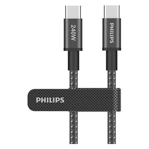  Philips DLC7030C - Cable USB-C To USB-C - 1 m - 240 W - Black 