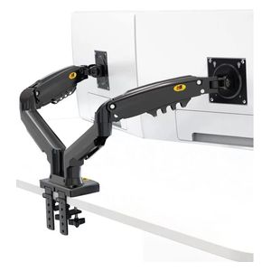  NORTH BAYOU EG NB-F160 - Desk Monitor Arm - 17" to 27" - Rotation 360° - Black 