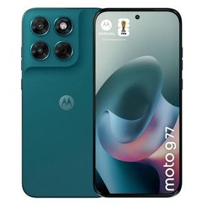  موتورولا موتو G77 - دبل سيم - شاشة 6.78 بوصة AMOLED - معالج MediaTek Dimensity 6400 - بطارية 5200 مللي أمبير بالساعة، شحن سريع 30 واط - ميزات الذكاء الاصطناعي 