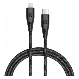  RAVPower - USB-C to Lightning Cable - 2m - 30W - Black 