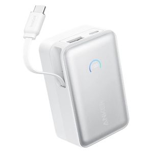  Anker A1638H21 - Power Bank with USB-C Cable - 10000mAh - 45W - White 