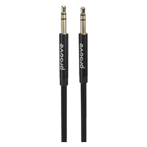  Proove AUX to AUX Cable - 1m - Black 