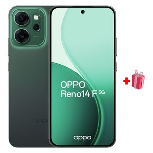  اوبو رينو 14F - بشاشة 6.57-انج مرنة اموليد, بدقة FHD+, 120 هيرتز - كوالكوم SM6450 سنابدراجون 6 الجيل الأول (4 نانومتر) - 6000 مللي امبير, 45 واط شحن سريع + بوكس هدية مجاني 