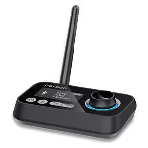  جهاز بورودو 3 في 1 لإرسال واستقبال الصوت وتقنية البلوتوث - اسود 