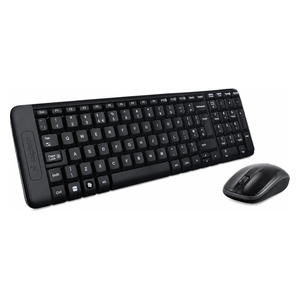  Logitech MK220 - Wireless Keyboard with Mouse - Black 