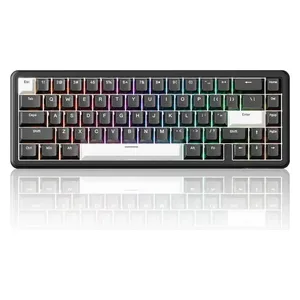  Attack Shark X65 HE - Wired Gaming Keyboard - RGB - USB-C - Black 