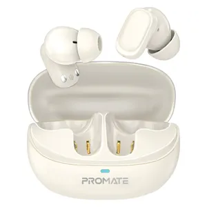  Promate Lush Pro - Bluetooth Headphone In Ear - Up To 6 hours - 12 meters - White 