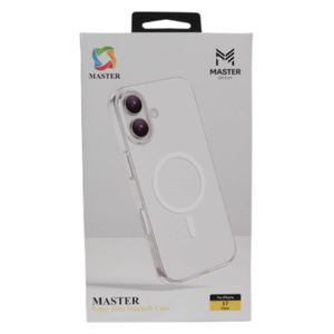  حافظة موبايل ماستر سوبر سليم ماج سيف لهاتف ايفون 17 - شفاف 