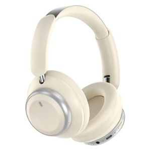  WiWU Soundbasha TD-17 Over-Ear Bluetooth Headphones - 50 Hours Battery - Bluetooth 5.3 - White 