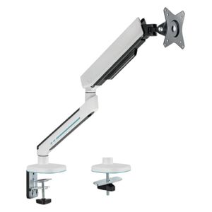  Aivitron MA100 Gaming Monitor Arm - Supports Monitors from 27 to 45 Inches - White 
