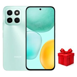  هونر X6c - دبل سيم - شاشة 6.61 بوصة - معالج Helio G81 Ultra - بطارية 5300 مللي أمبير بالساعة، شحن 35 واط مع ميزات الذكاء الاصطناعي + هدية مجانية 