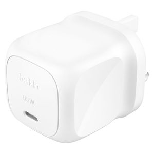  Belkin WCA011myWH - Wall Charger - 65W - White 