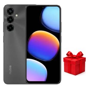  ZTE Nubia V80 Max - Dual SIM - 6.9 in 120Hz Display - Unisoc Octa Core - 6000mAh - 4/256GB - AI Features + Free Gift 