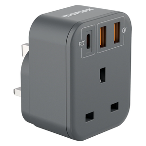  Momax ONEPLUG - Socket - Gray 