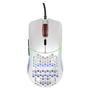  Glorious Wired Gaming Mouse - RGB Lighting - White 