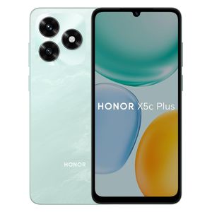  هونر X5c بلس - دبل سيم - شاشة 6.74 انج - معالج MediaTek Helio G81 - بطارية 5260 مللي امبير بالساعة، شحن 15 واط 