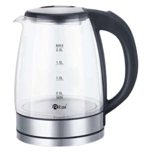  غلاية ريتال - 2 لتر - RT-1034 - اسود 