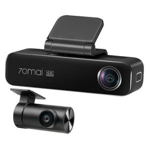  داش كام 70 ماي - M800 - مع كاميرا خلفية اج دي ار - بدقة 4k - أسود 