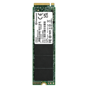  قرص التخزين الداخلي ترانسيند 112S - بسعة 256 جيجابايت NVMe PCIe Gen3 x4 - اسود 