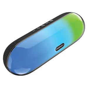  Promate LUMIBAR - Bluetooth Speaker - Bluetooth 5.3 - 2200mAh - RGB - Black 