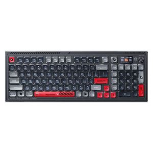  لوحة مفاتيح ميكانيكية ريدماجيك - GK001J - اتصال سلكي ولاسلكي وبلوتوث - اسود 