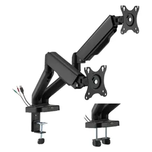 Avetron MA102 Dual Monitor Arm - Supports Monitors from 17 to 32 Inches - Black 